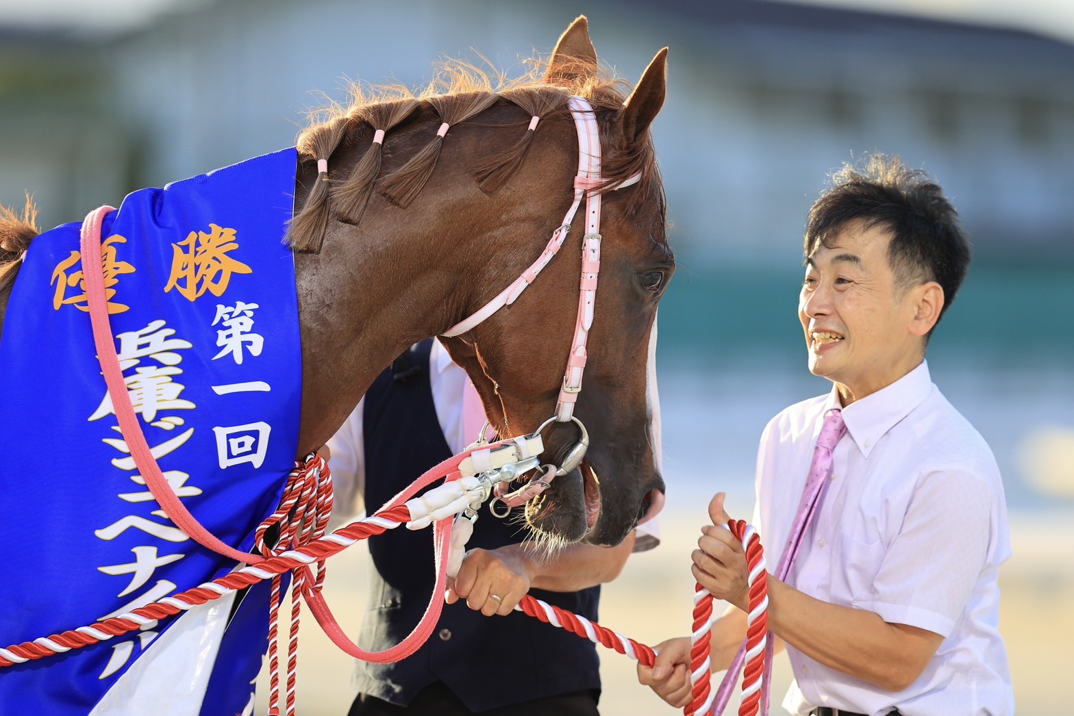 諏訪厩舎のお馬さん25頭が参加しました！